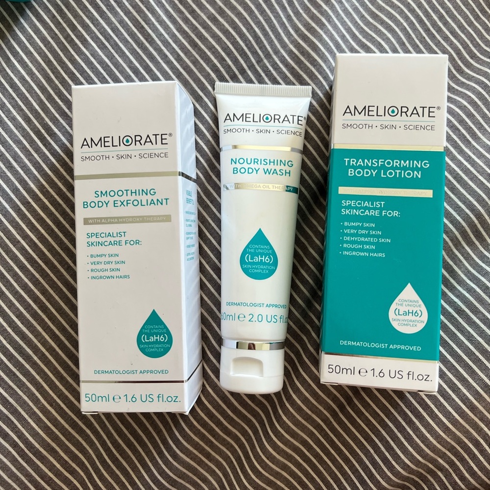 Ameliorate 3 Steps to Smooth Skin